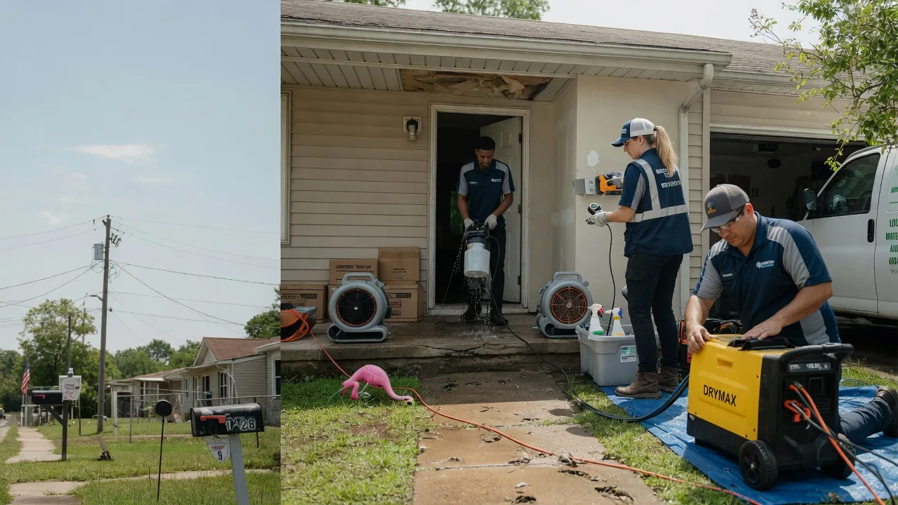 Storm Damage Water Removal in Lowell, OH near me
